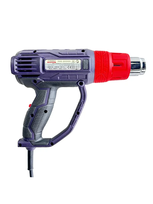 Sparky Термопистолет HAG 2000ED (ЖК-дисплей, 2000 Вт.), 2000 Вт, фото 2