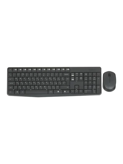 LOGITECH Беспроводной комплект клавиатура и мышь MK235 (RU), черный, фото 3