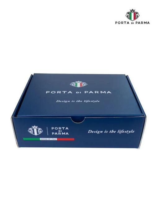 PORTA di PARMA Дверная ручка на квадратной розетке Origami матовое золото, золотой, фото 8