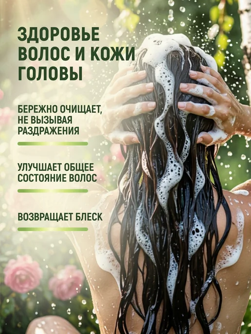 Невская Косметика Шампунь дегтярный 400 мл, 400 мл, фото 3