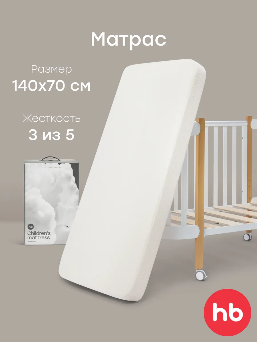 Матрас детский 140х70 для кроватки MOMMY LUX