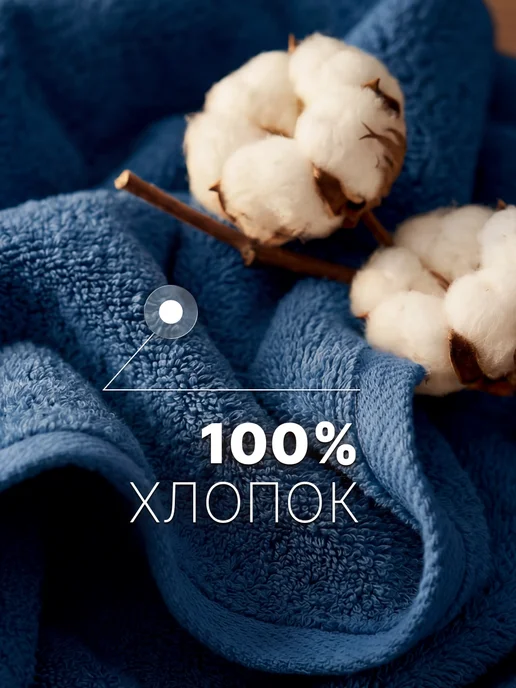Arya home collection Полотенце махровое для рук и лица 30x50 Otel Vip темно-синее, 30x50, фото 7