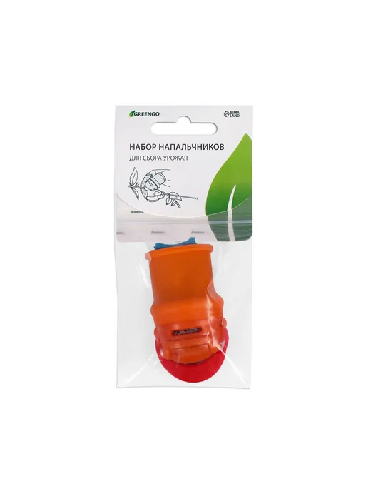 Greengo Напальчники металлич. 2 набора по 1 штуке, серый, фото 7