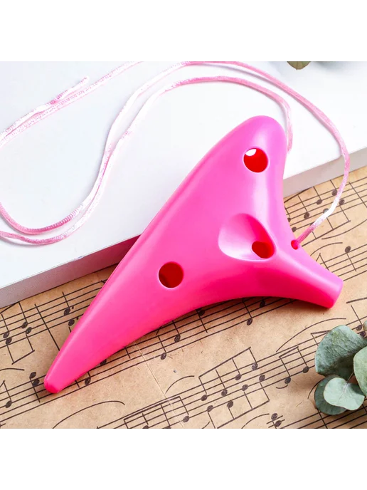 Music Life Окарина для музыкантов и креативных подарков, розовый, фото 2