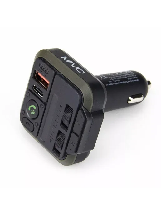 GOODSTORAGE Автомобильный FM- модулятор с Bluetooth Mivo MF-06 38 Вт, 38 Вт, фото 3