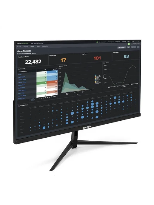 EXEGATE Монитор для ПК 27" EH2707A IPS 1920 x 1080 100Гц, 1920x1080