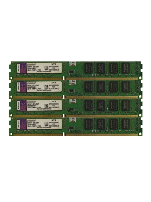 Kingston Оперативная память DDR3 4 ГБ x 4шт 1600 МГц для ПК PC3-12800, 4 ГБ, 4 шт, фото 2
