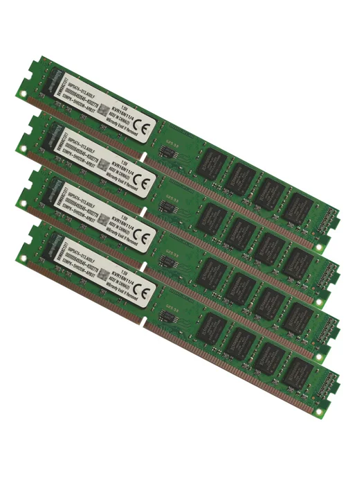 Kingston Оперативная память DDR3 4 ГБ x 4шт 1600 МГц для ПК PC3-12800, 4 ГБ, 4 шт, фото 3