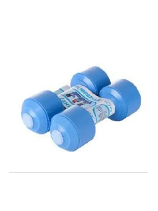 Гантель неопреновая Alpha Capriсe FIT 2*1,0 кг Blue, 2x1.0, 1 кг, фото 2