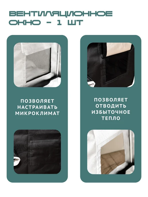 Magicbox Чехол для гроубокса 60х60х160 см, 60x160 см, фото 5