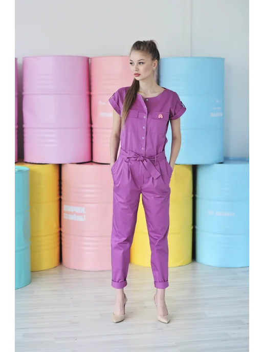 Eywa Medical Fashion Комбинезон медицинский, розовый, фото 3