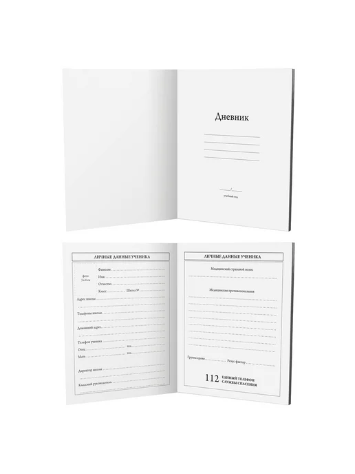 Academy style Дневник школьный 5-11 класс А5 48 л. софт тач, 48 л, фото 3