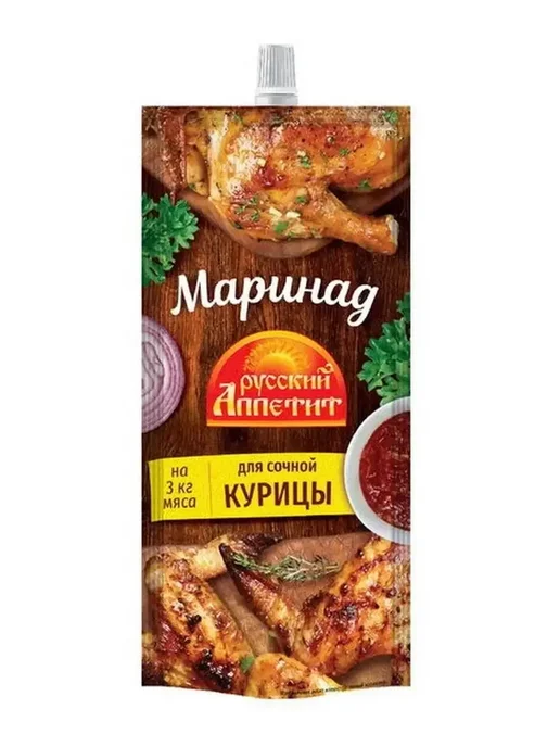 Русский аппетит Маринад для курицы, 300 гр, 300 г, фото 2