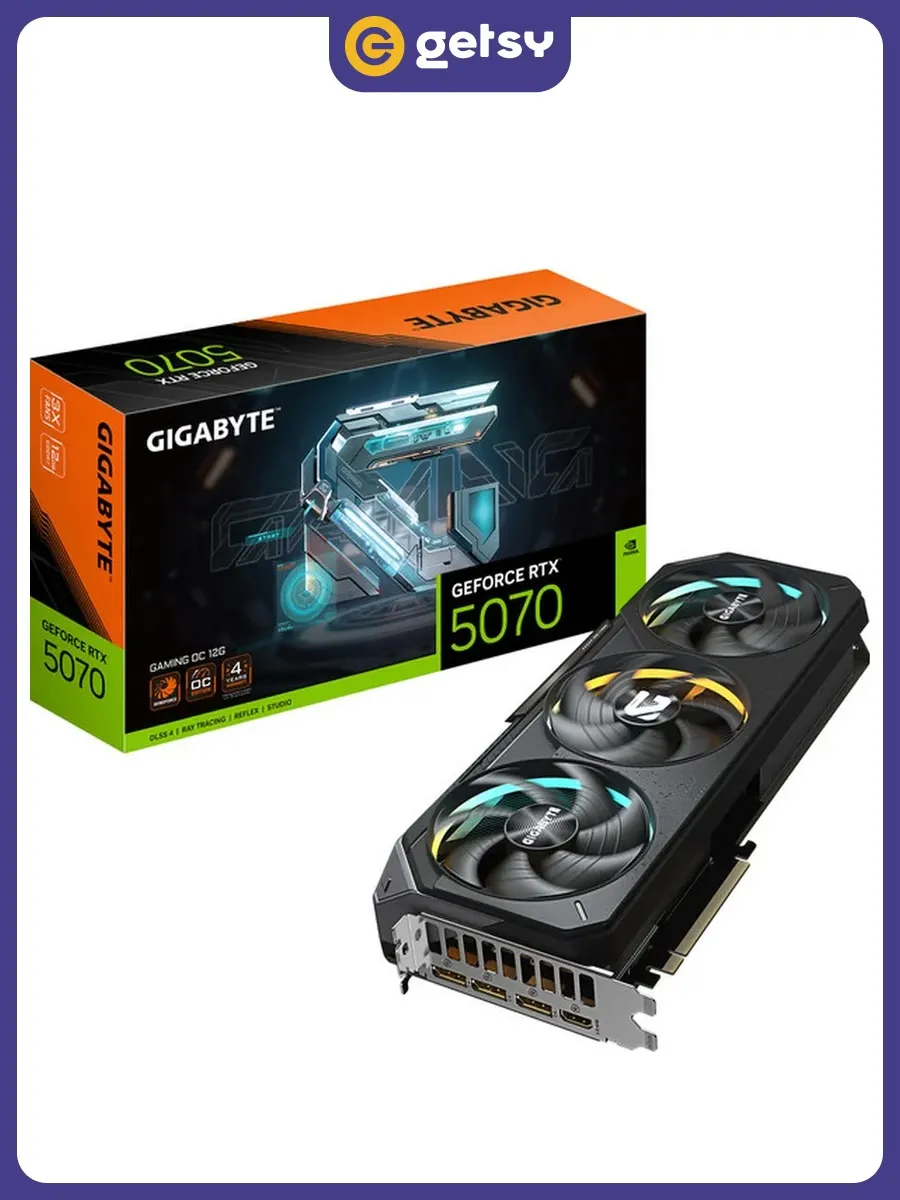 Видеокарта RTX 5070 GAMING OC 12G, 12 Гб GDDR7 UltraHD