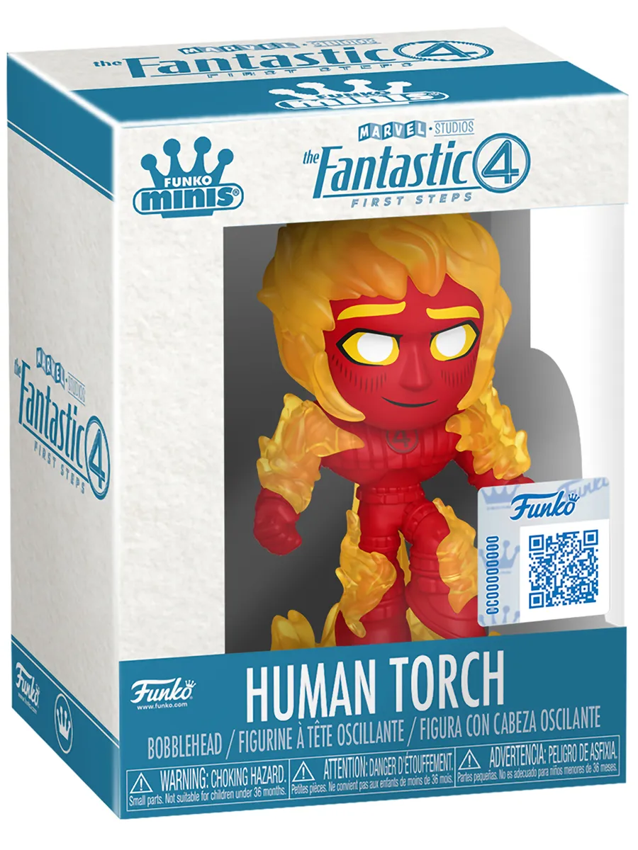 Фигурка Funko Minis Bobble Fantastic Four 1 шт в ассорт