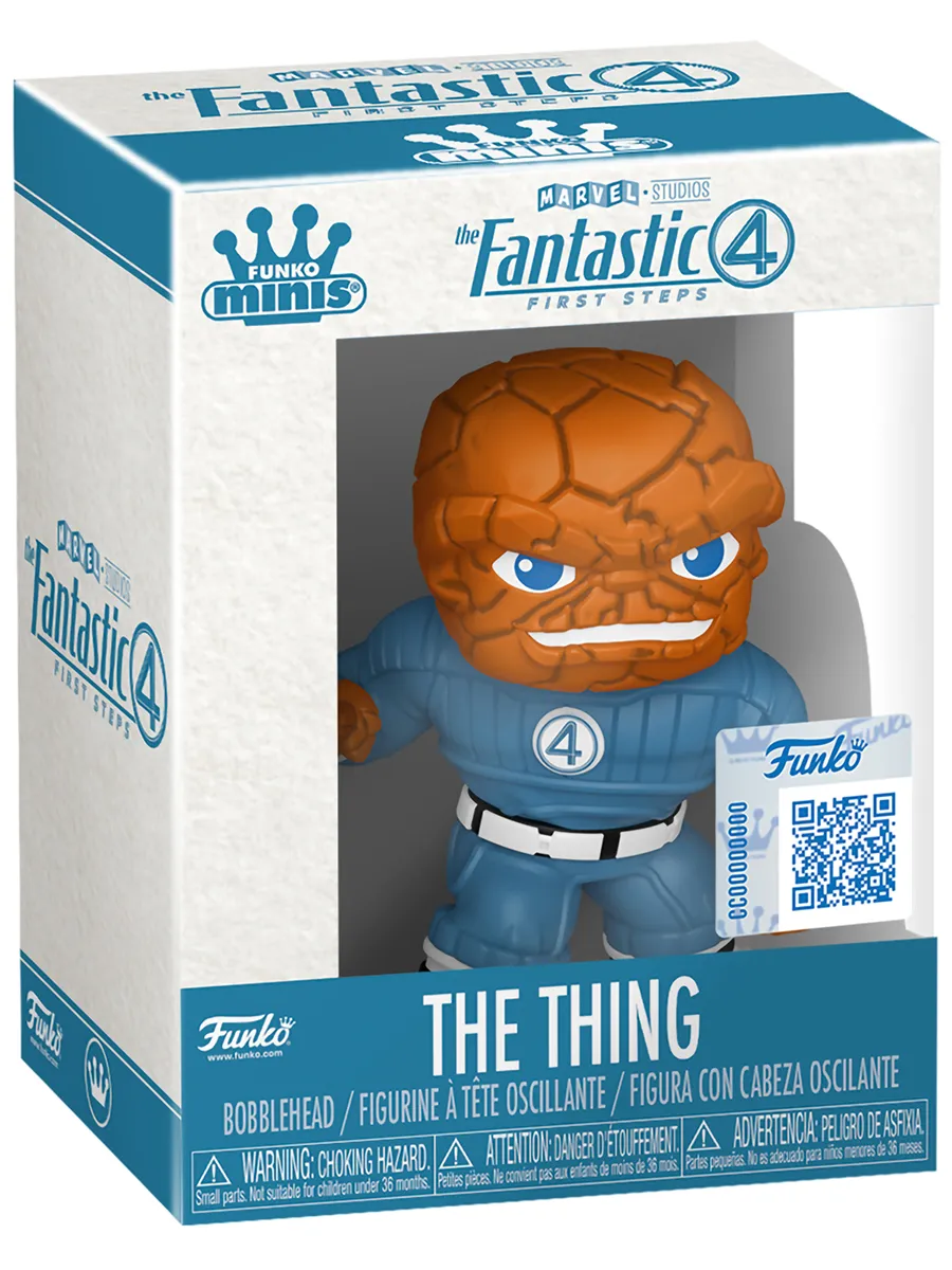 Фигурка Funko Minis Bobble Fantastic Four 1 шт в ассорт
