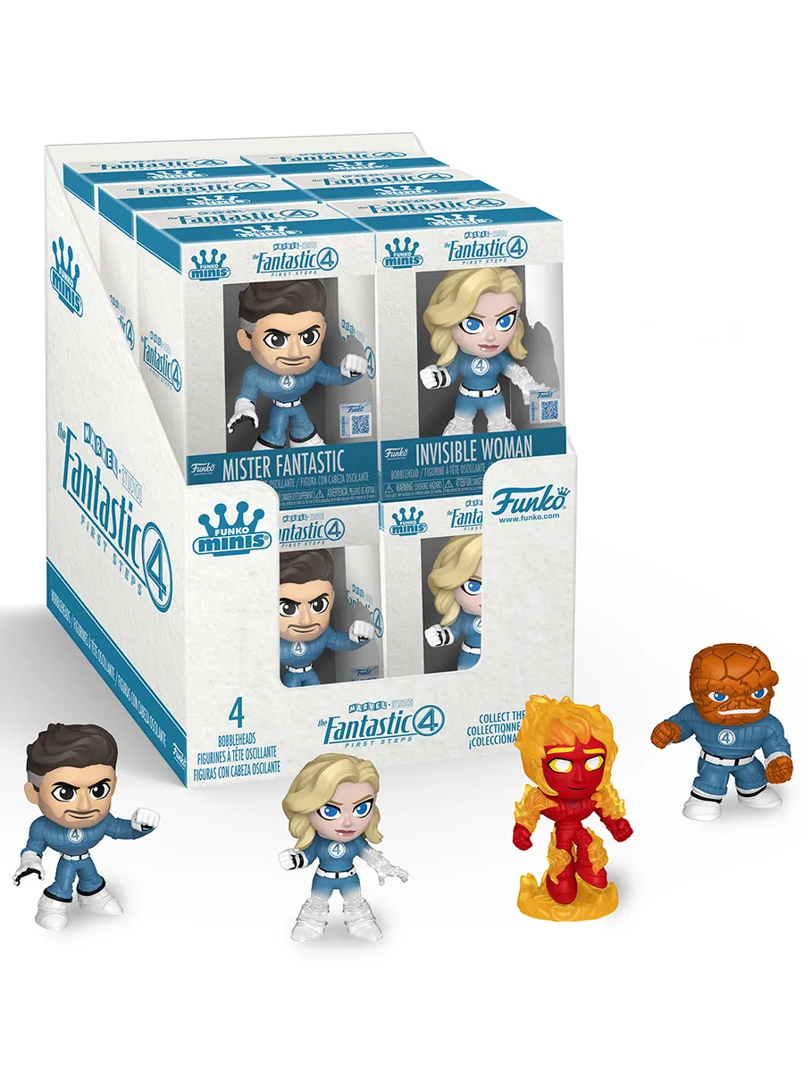Фигурка Funko Minis Bobble Fantastic Four 1 шт в ассорт