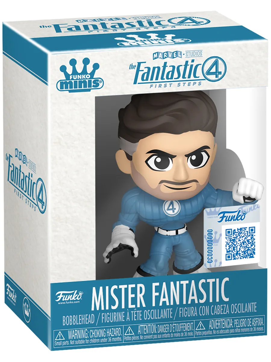 Фигурка Funko Minis Bobble Fantastic Four 1 шт в ассорт