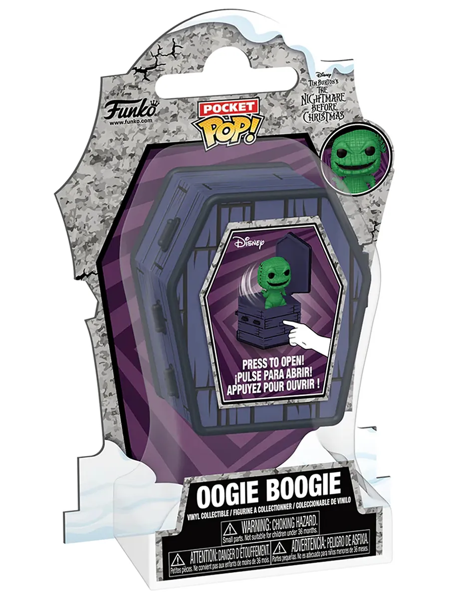 Фигурка Funko Pocket POP! Coffin Disney TNBC Oogie Boogie Фигурка Funko Pocket POP! Coffin Disney TNBC Oogie Boogie