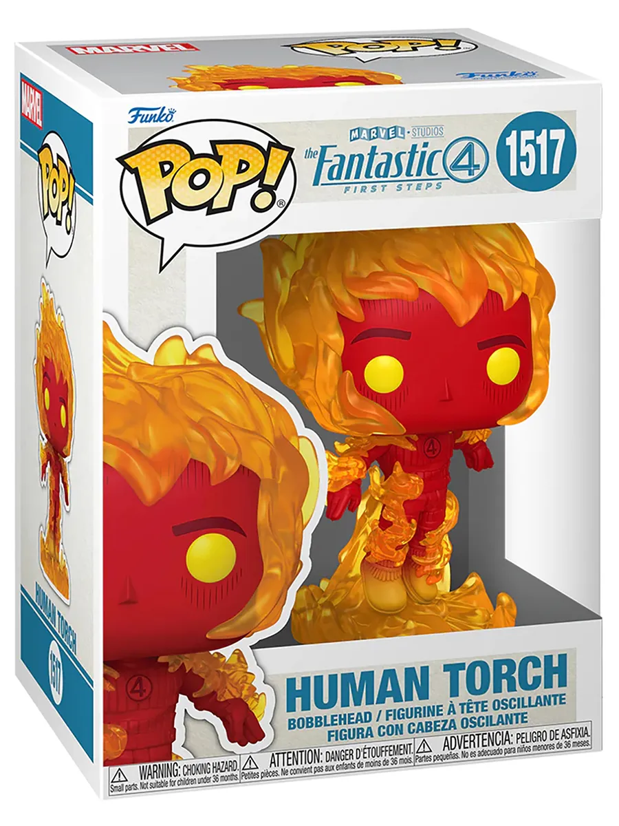 Фигурка Funko POP! Bobble Marvel Fantastic Four Human Torch