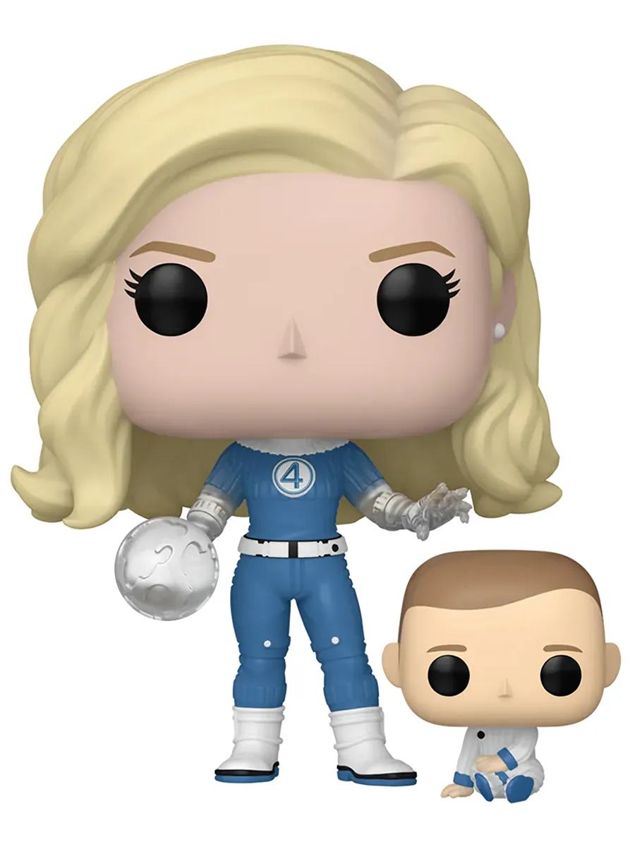 Фигурка POP Bobble Fantastic Four Invisible Woman & Franklin Фигурка POP Bobble Fantastic Four Invisible Woman & Franklin