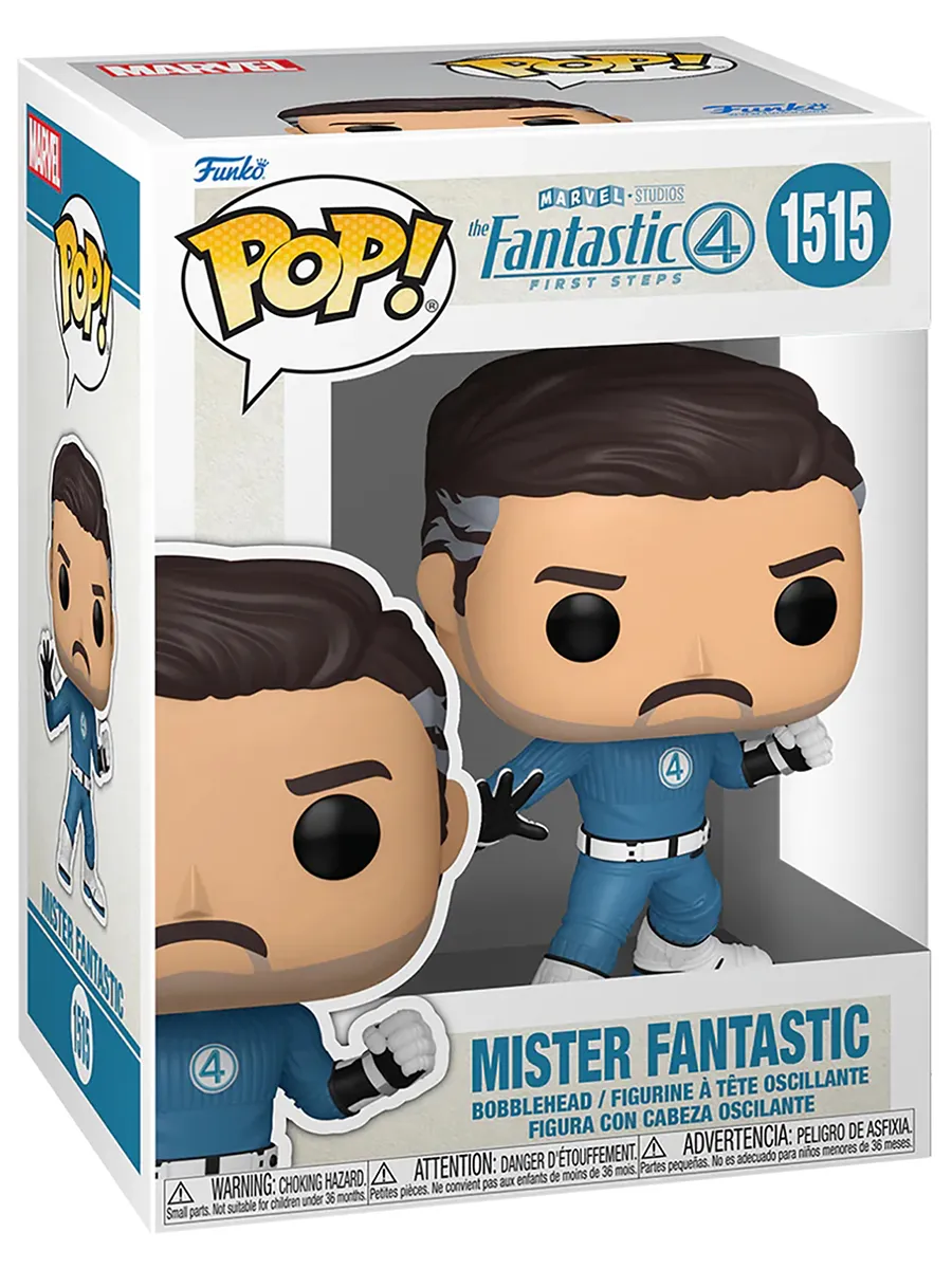 Фигурка Funko POP! Bobble Fantastic Four Mister Fantastic