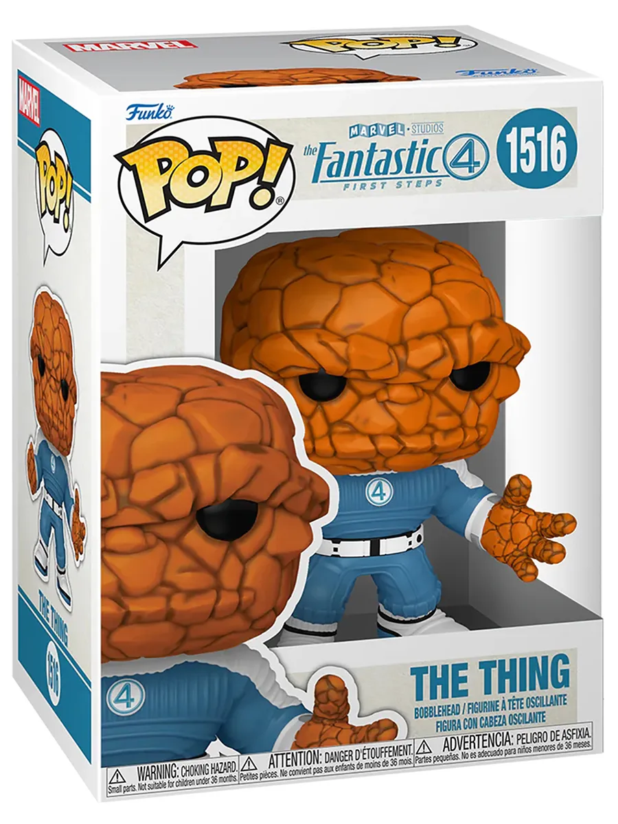 Фигурка Funko POP! Bobble Marvel Fantastic Four The Thing