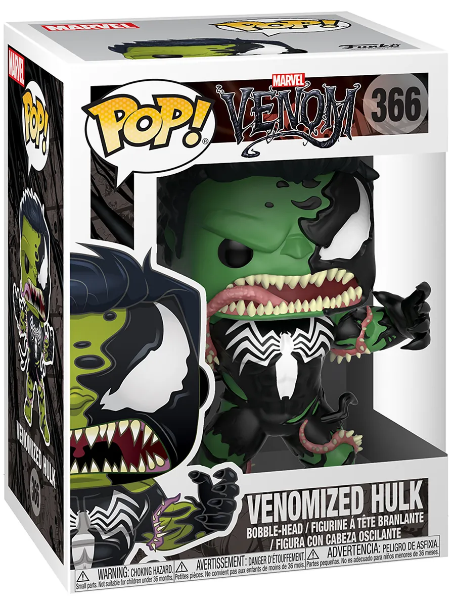 Фигурка Funko POP! Bobble Marvel Venom Venomized Hulk