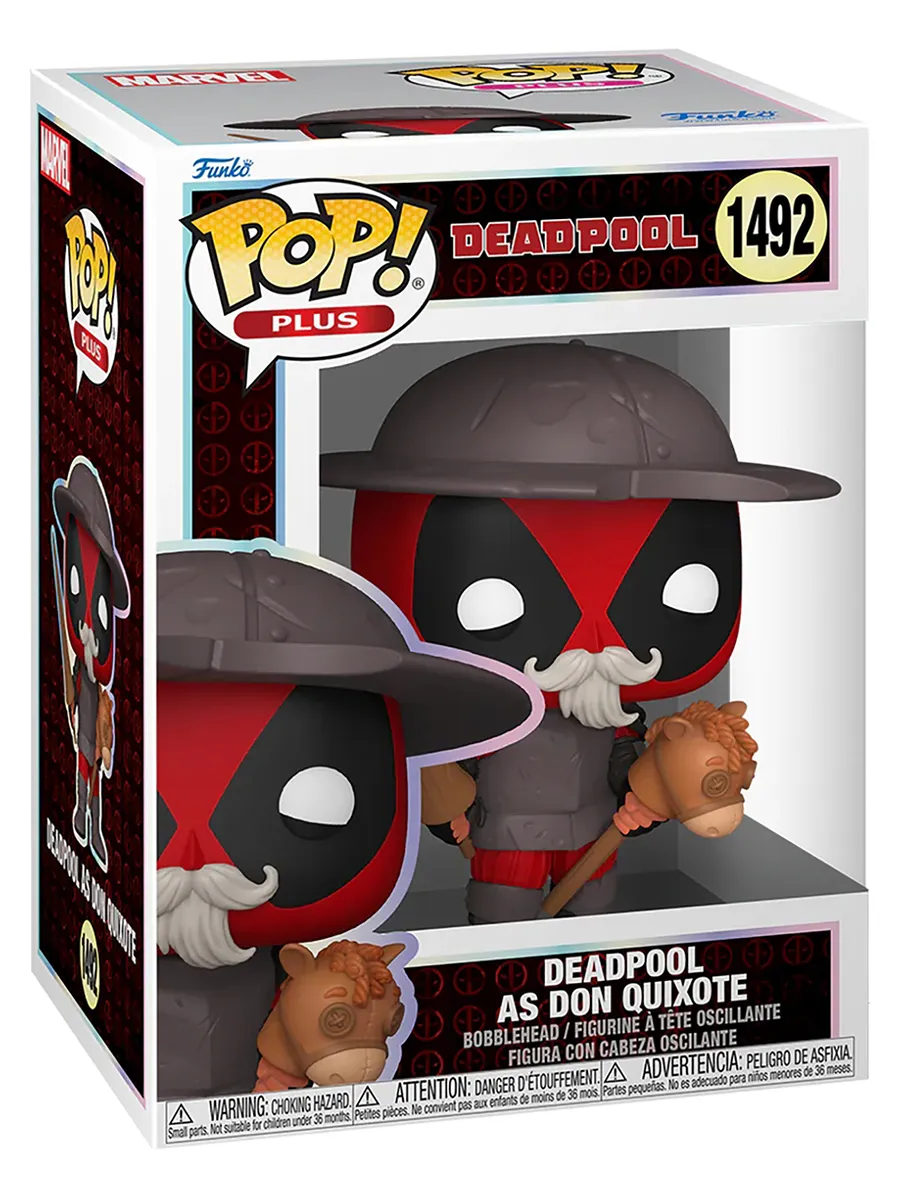Фигурка Funko POP Plus Bobble Marvel Deadpool As Don Quixote