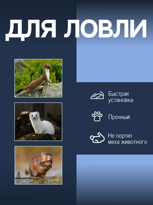 Капкан для крыс на куницу железный крысоловка, вариант, фото 2