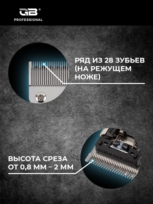 GB Ножевой блок для машинки YETI, черный, фото 3