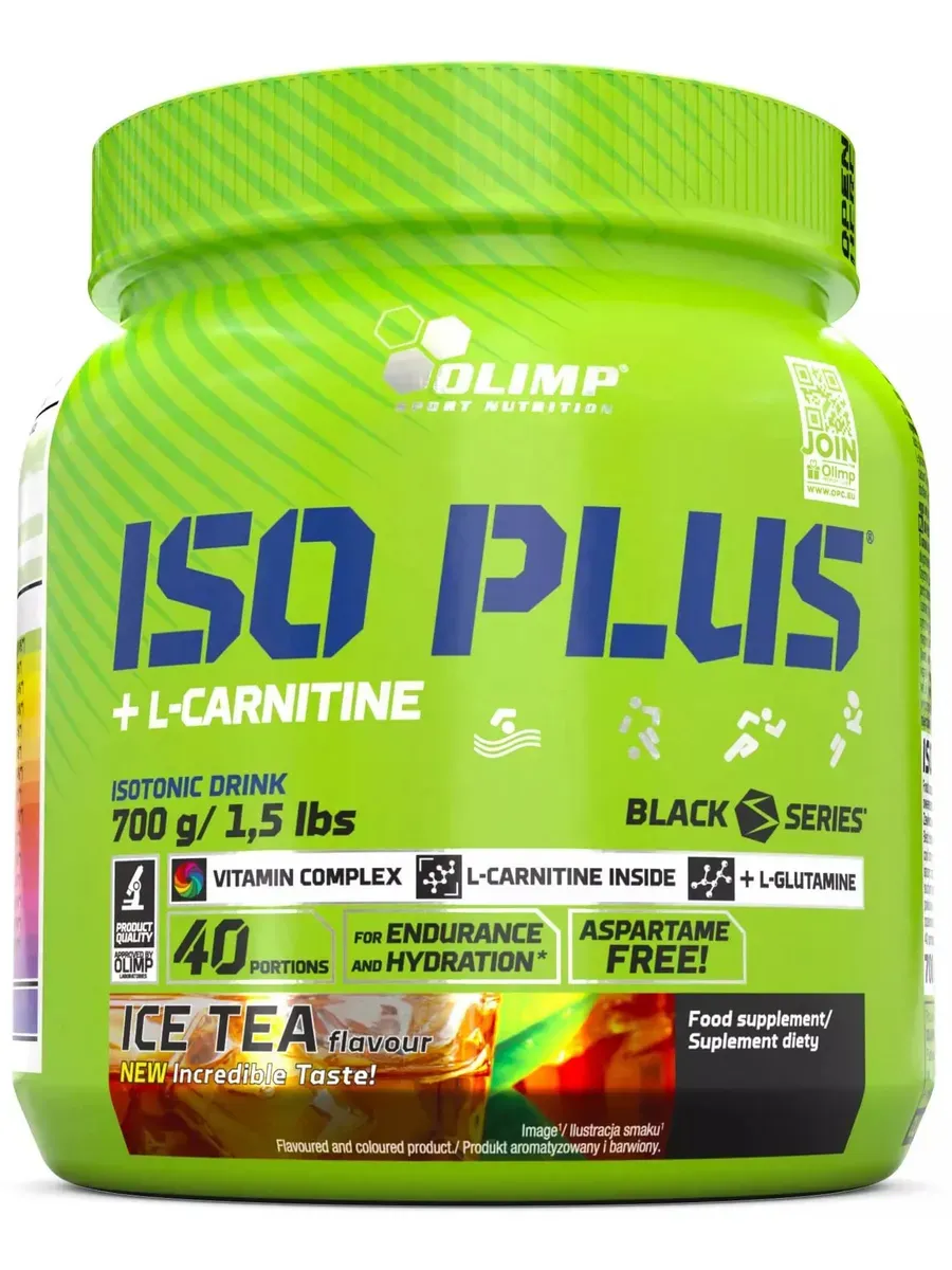 Olimp Sport Nutrition Изотоник Iso Plus 700 г Холодный Чай