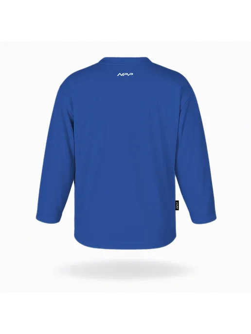 NPP HOCKEY Свитер джерси хоккейный тренировочный BASIC, синий, фото 5