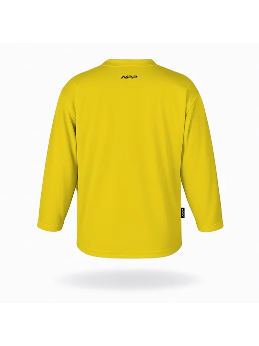 NPP HOCKEY Свитер джерси хоккейный тренировочный BASIC, желтый, фото 5