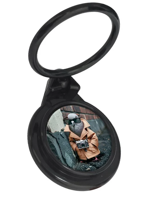 Krutoff Кольцо-держатель Шпиониро Голубиро, голубой, фото 5
