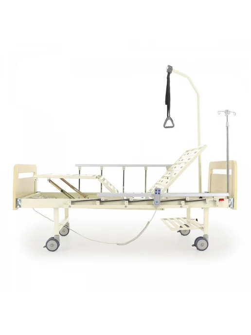 Мед-Мос Кровать для лежачих больных DB-7 с эл. приводом, без матраса, белый, фото 4