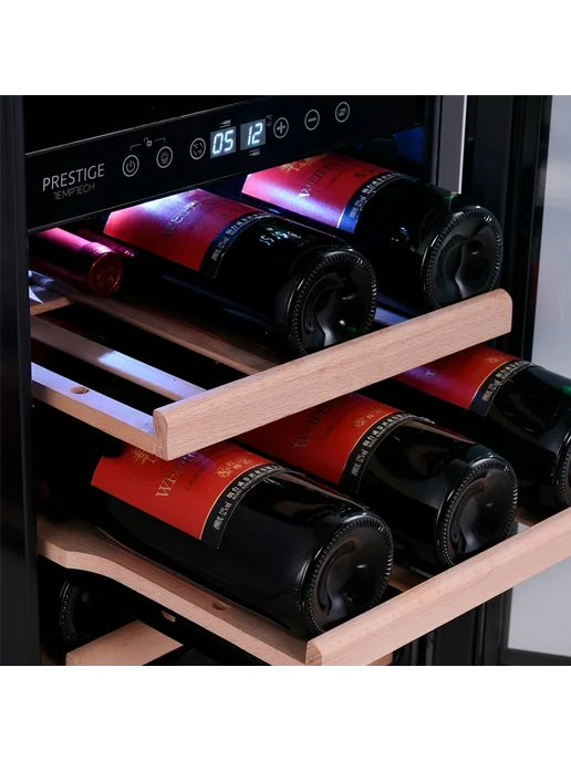 TEMPTECH Холодильник винный PRESQ38DB-24 (32 бутылки), черный, фото 4