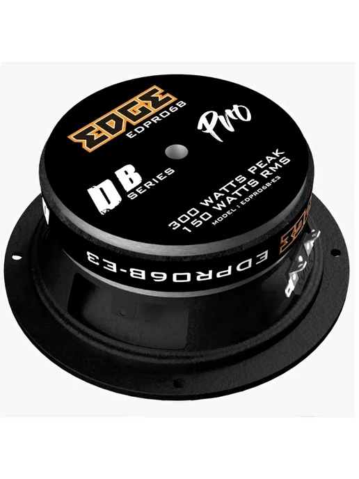 EDGE Колонки в машину динамики автомобильные EDBPRO6-E3, черный, фото 5
