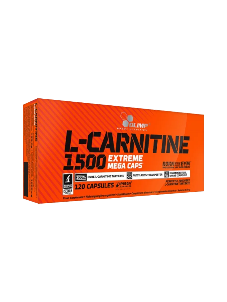 Olimp L-Carnitine 1500 Extreme Жиросжигатель 120 капсул