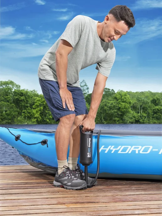 Bestway Насос поршневой ручной 37 см 62003 1.85л цикл, 1,85 л, фото 6