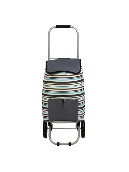 Vetta Тележка + сумка до 30кг, 27х32х88см, 23литра, брезент, 27x32x88 см, 30 кг, фото 3