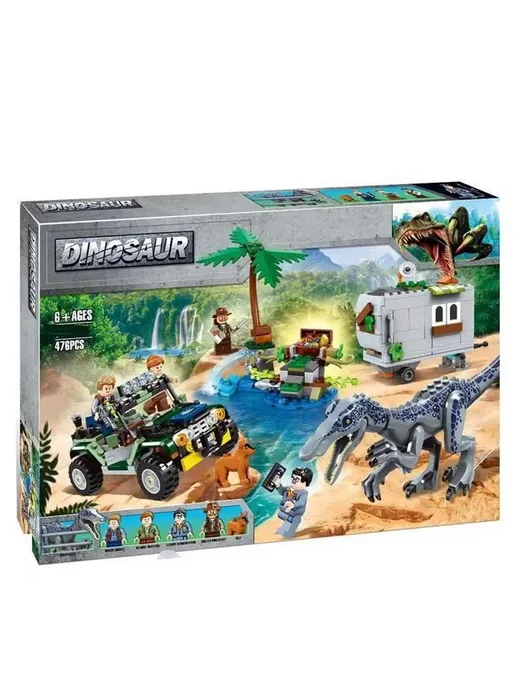 LEGO Конструктор Парк Юрского периода Поединок с Бариониксом 476, вариант