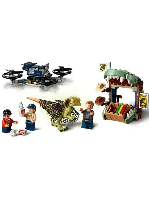 LEGO Конструктор Парк Юрского периода Поединок с Бариониксом 476, вариант, фото 2