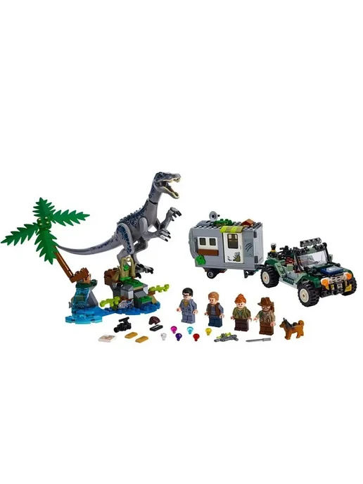 LEGO Конструктор Парк Юрского периода Поединок с Бариониксом 476, вариант, фото 3