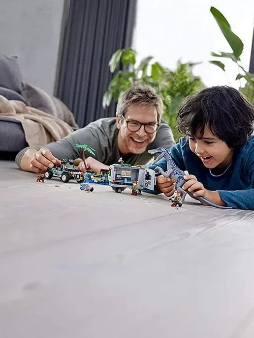 LEGO Конструктор Парк Юрского периода Поединок с Бариониксом 476, вариант, фото 8