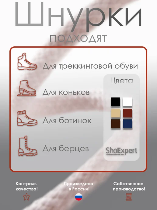 shoexpert Шнурки 60 см тонкие вощеные х б Черные, черный, фото 5