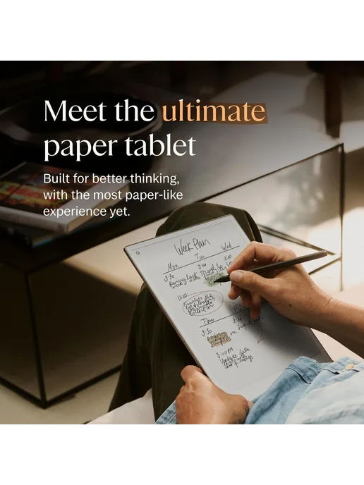 reMarkable Графический планшет Paper Pro 11.8 + Стилус Marker Plus, черный, фото 6
