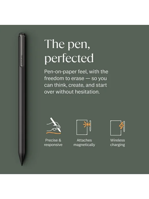 reMarkable Графический планшет Paper Pro 11.8 + Стилус Marker Plus, черный, фото 8