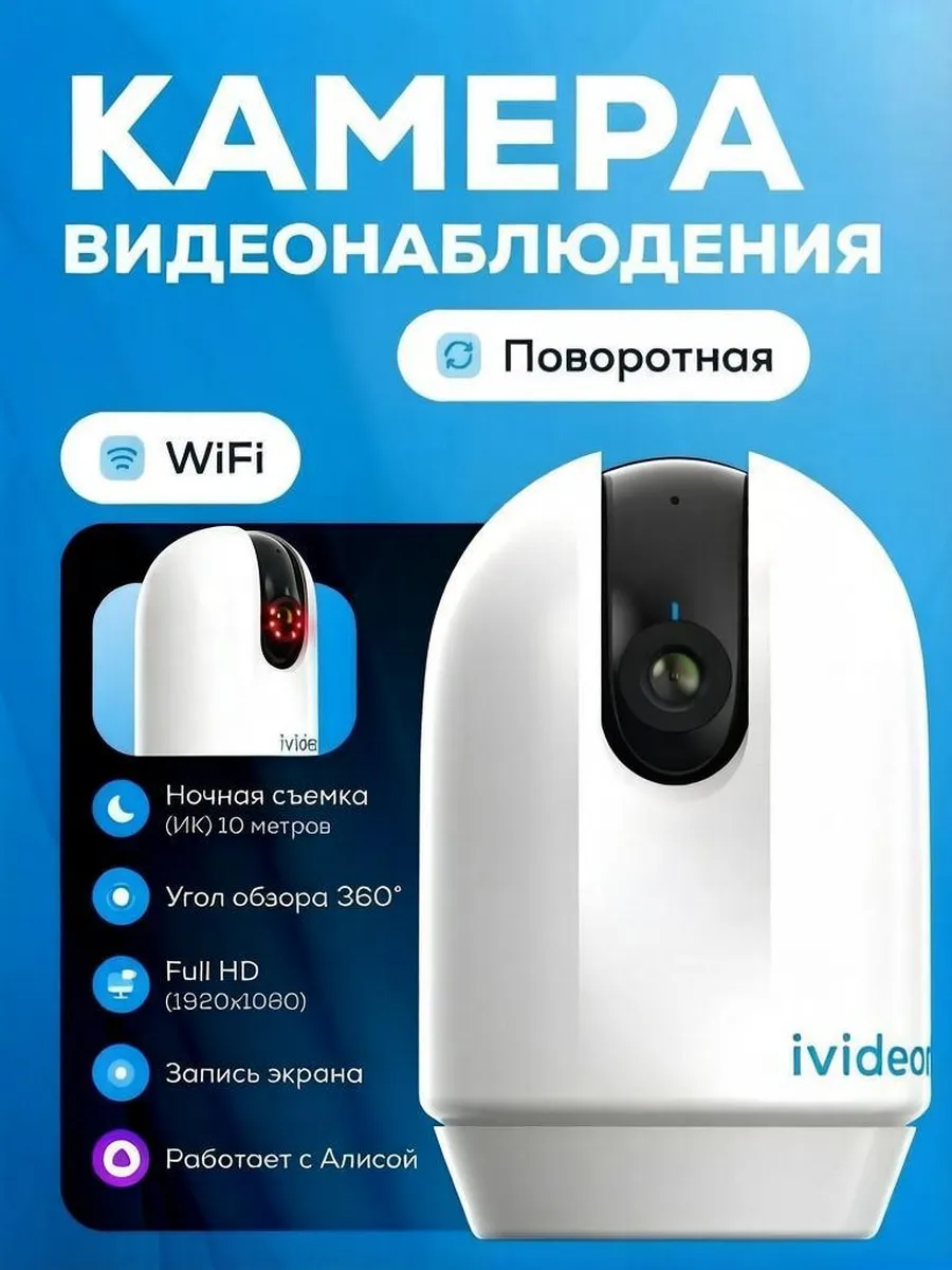 Wi-Fi камера видеонаблюдения Leo 360
