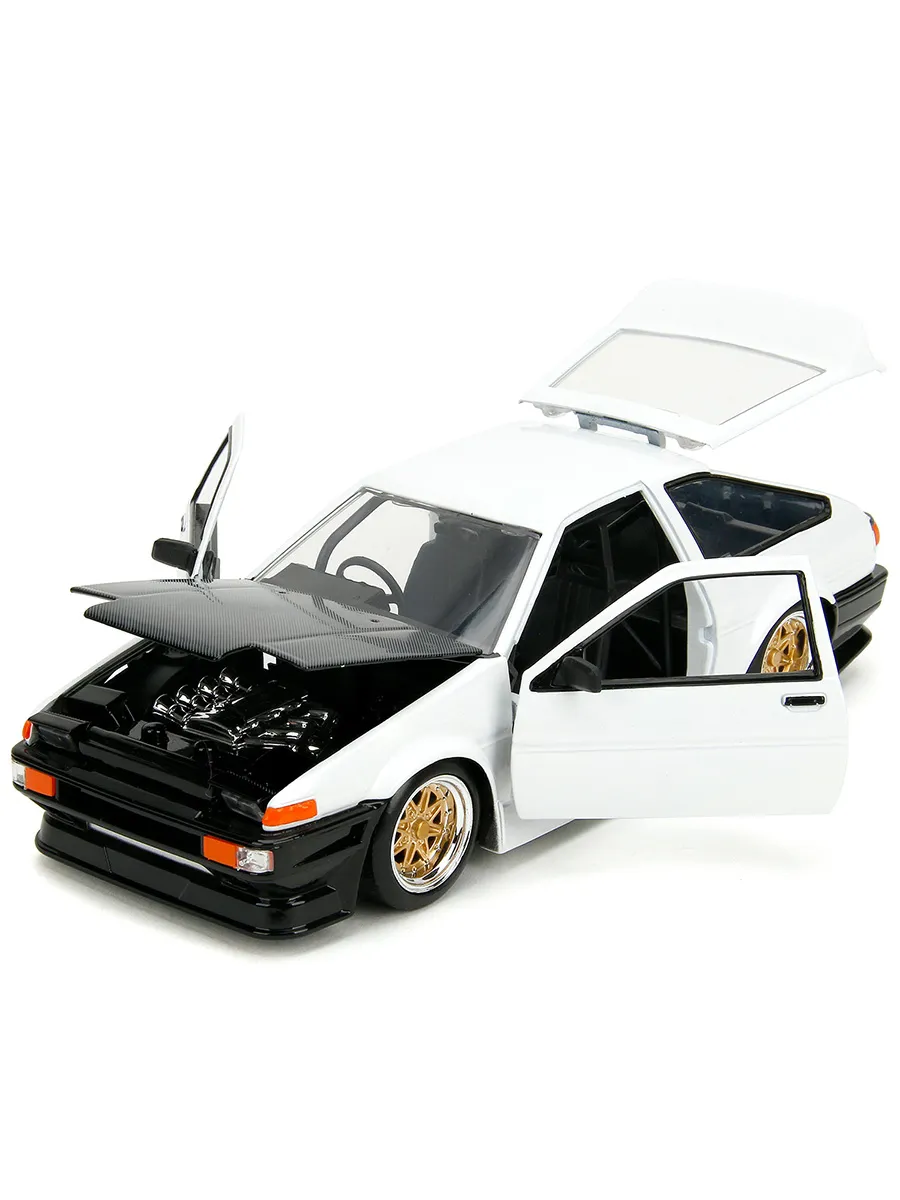 Модель Машинки 1:24 JDM Tuners 1986 Toyota Trueno AE86 35956
